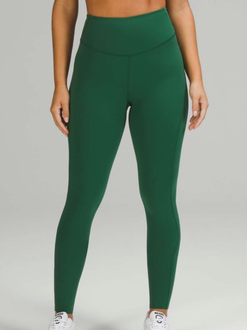 Lululemon Base Pace High Rise Running Tight 28" Brushed Nulux Everglade Green 8
